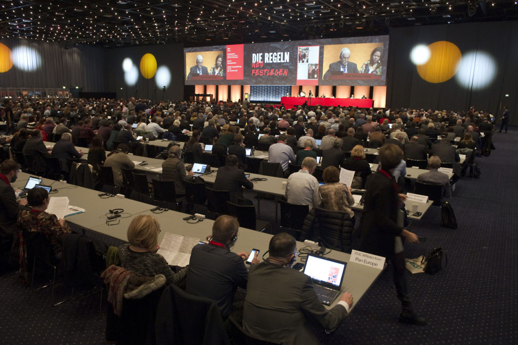Copenhagen - Denmark, December 03, 2018 -- International Trade Union Confederation - 4th ITUC World Congress 'Building Workers Power' at Bella Center -- Photo: © HorstWagner.eu / ITUC