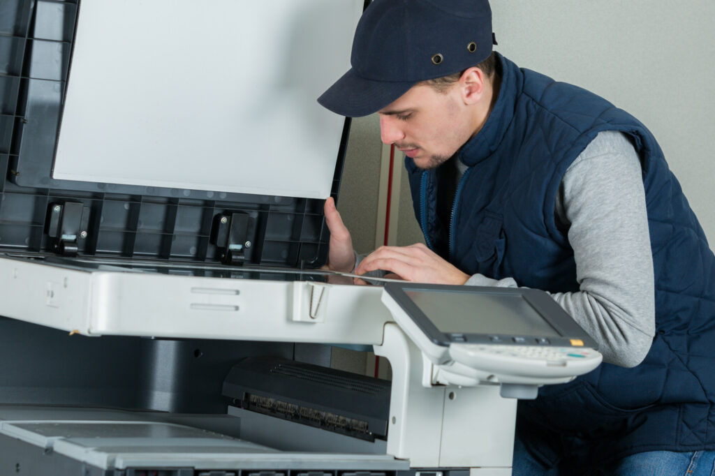 fixing an office printer