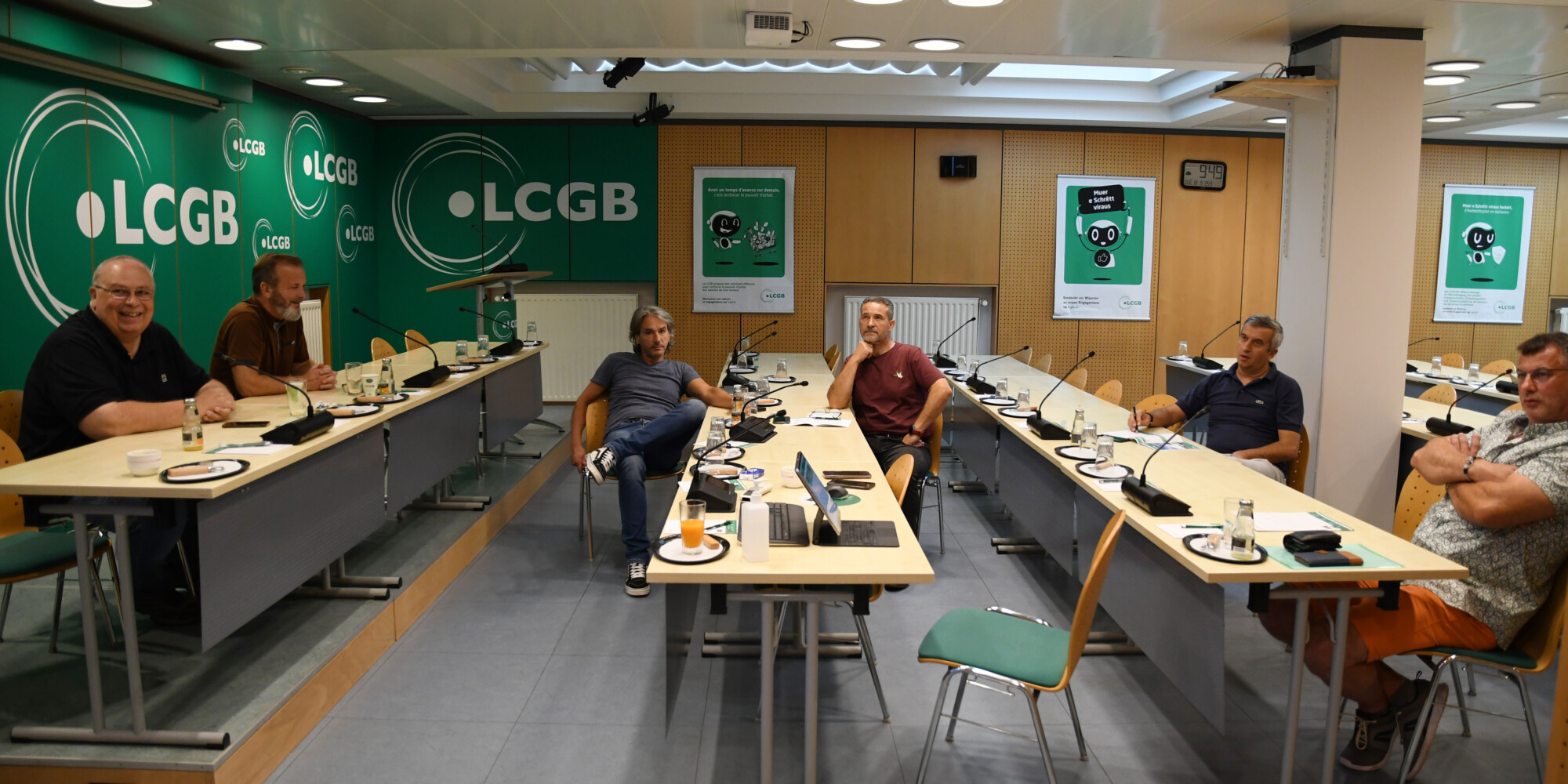 Renouvellement de la CCT Réunion de la fédération LCGB Transport