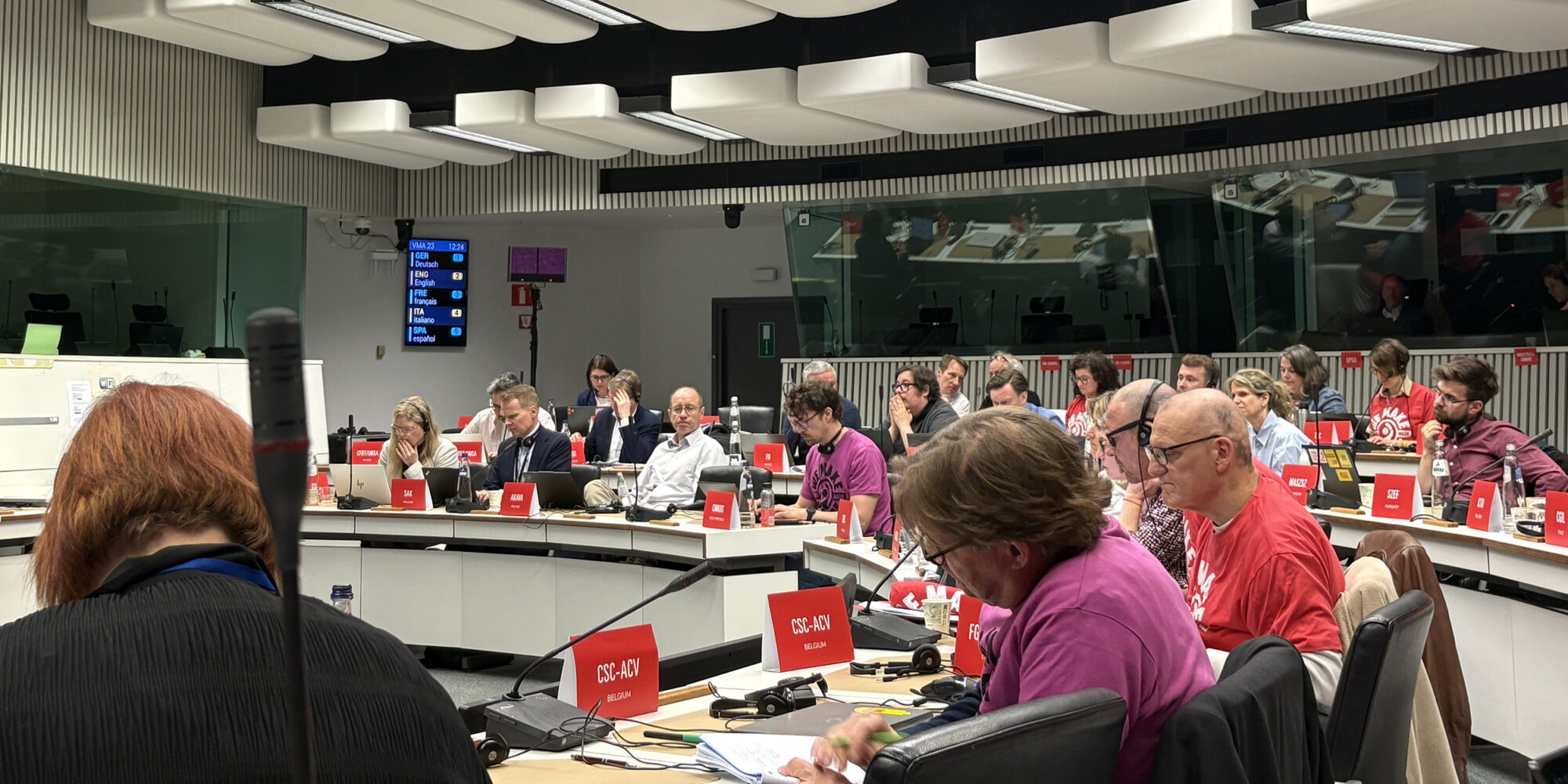 ETUC Executive Committee Discusses Social Dumping and Energy Crisis